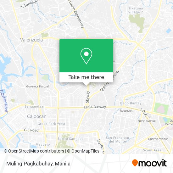 Muling Pagkabuhay map