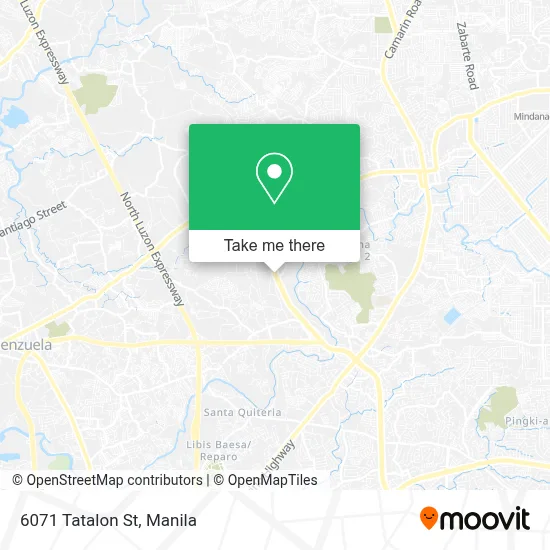 6071 Tatalon St map
