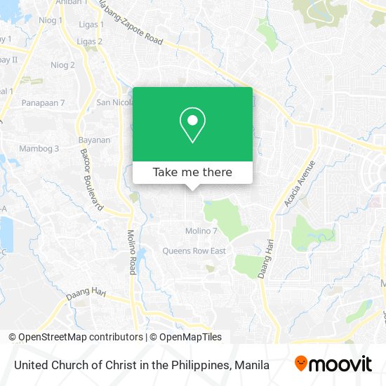 United Church of Christ in the Philippines map