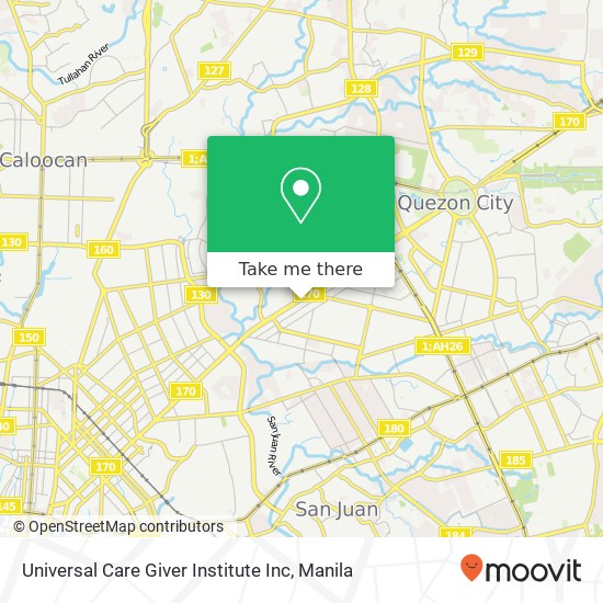 Universal Care Giver Institute Inc map