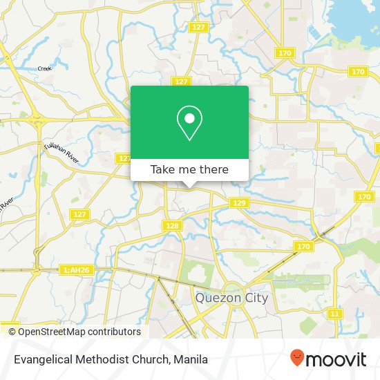 Evangelical Methodist Church map
