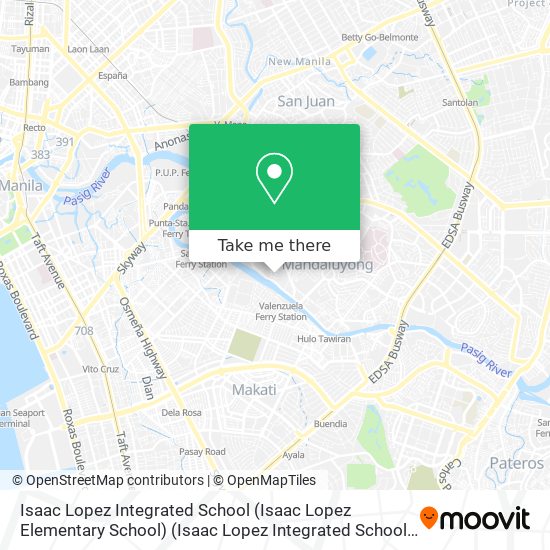 Isaac Lopez Integrated School (Isaac Lopez Elementary School) (Isaac Lopez Integrated School [ILIS] map