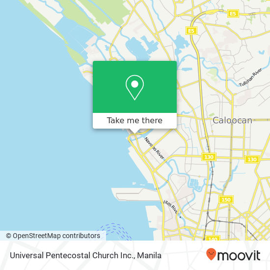 Universal Pentecostal Church Inc. map