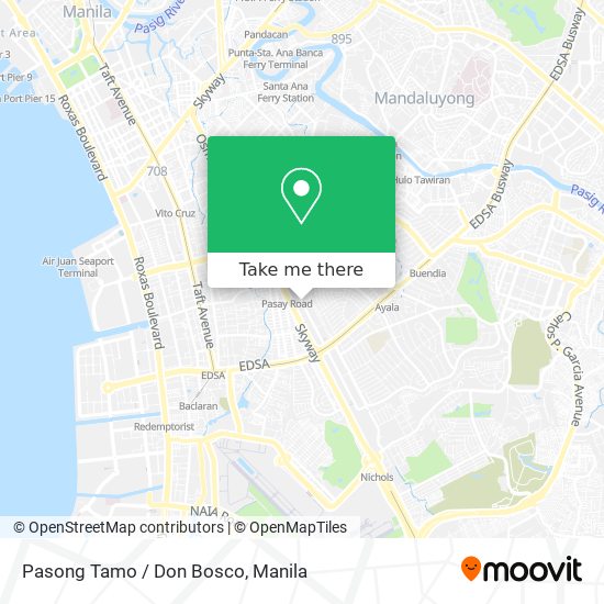 Pasong Tamo / Don Bosco map