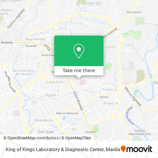 King of Kings Laboratory & Diagnostic Center map