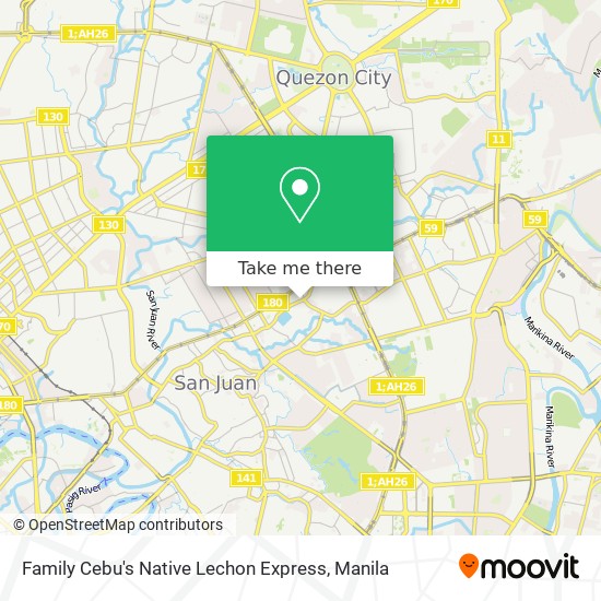 Family Cebu's Native Lechon Express map