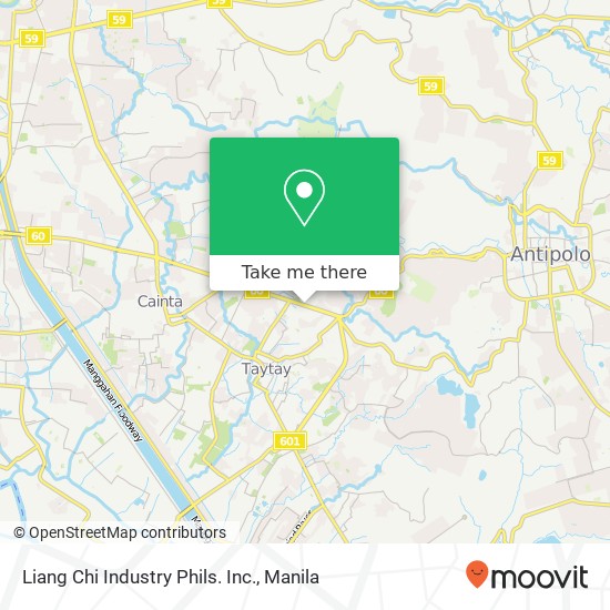 Liang Chi Industry Phils. Inc. map