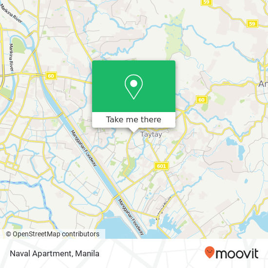 Naval Apartment map