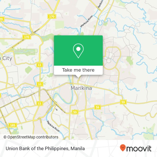 Union Bank of the Philippines map