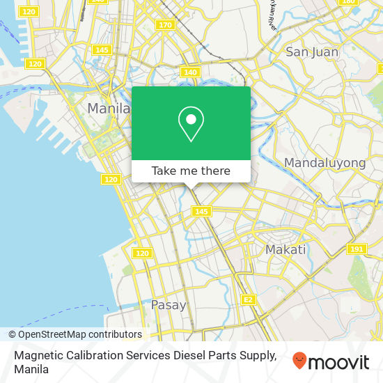 Magnetic Calibration Services Diesel Parts Supply map