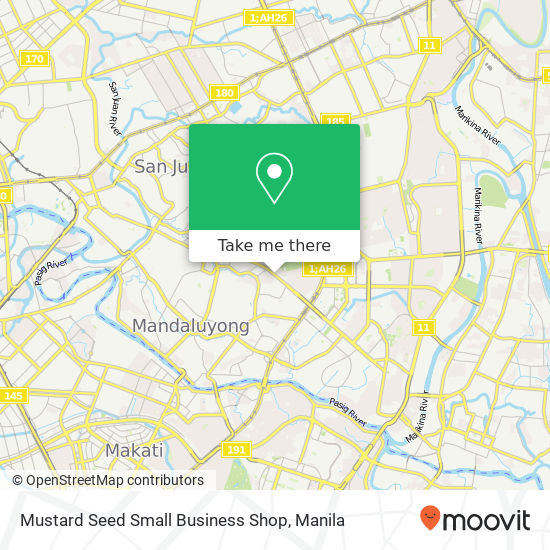 Mustard Seed Small Business Shop map