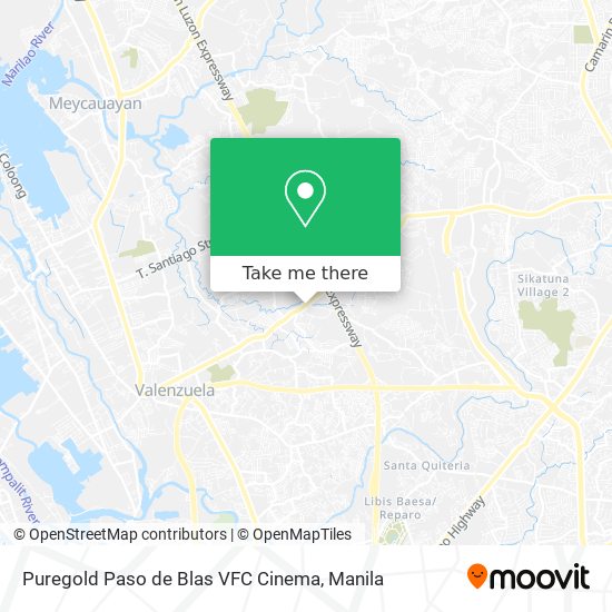 Puregold Paso de Blas VFC Cinema map