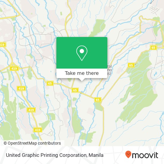 United Graphic Printing Corporation map