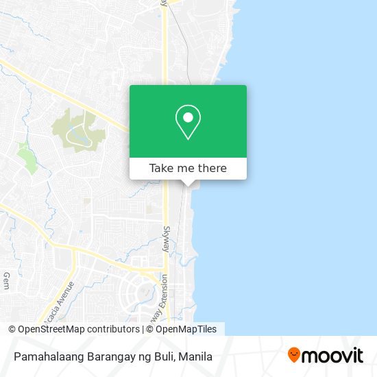 Pamahalaang Barangay ng Buli map