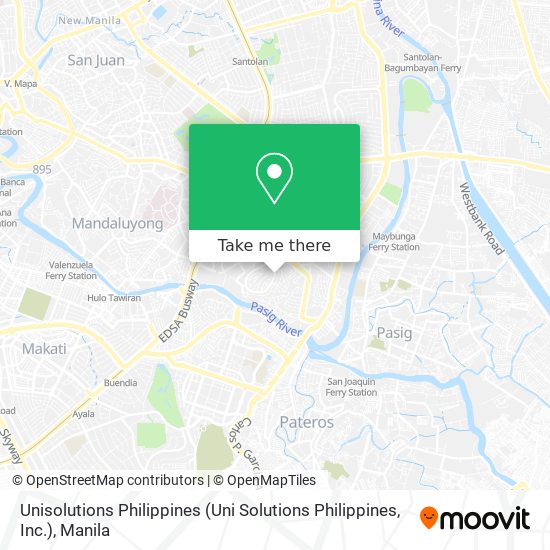 Unisolutions Philippines (Uni Solutions Philippines, Inc.) map