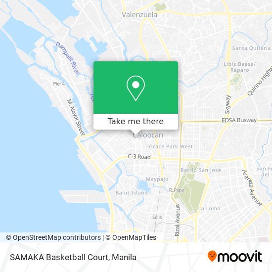 SAMAKA Basketball Court map