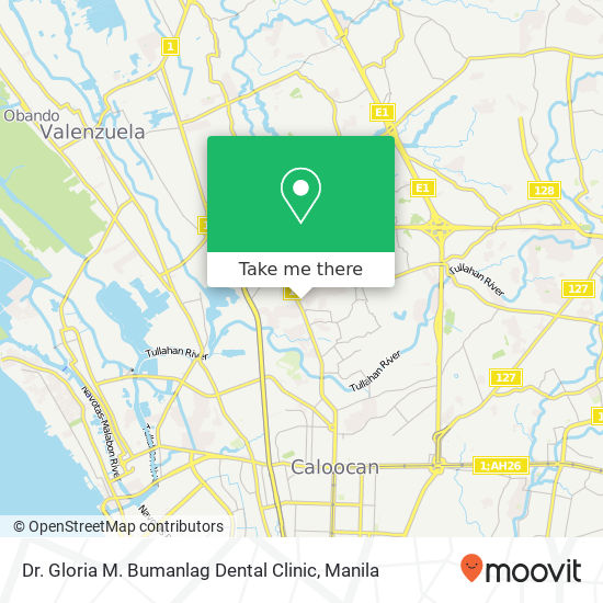 Dr. Gloria M. Bumanlag Dental Clinic map