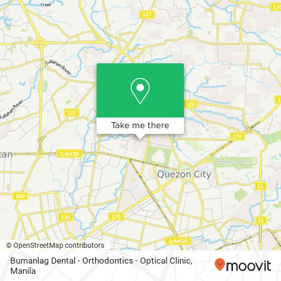 Bumanlag Dental - Orthodontics - Optical Clinic map