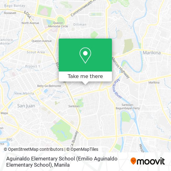 Aguinaldo Elementary School map