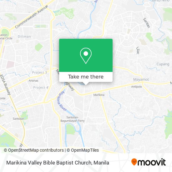 Marikina Valley Bible Baptist Church map