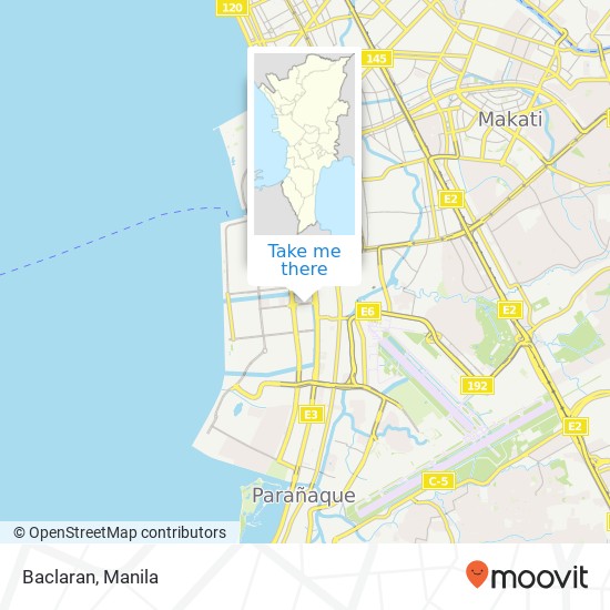 Baclaran map