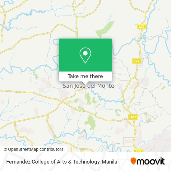 Fernandez College of Arts & Technology map