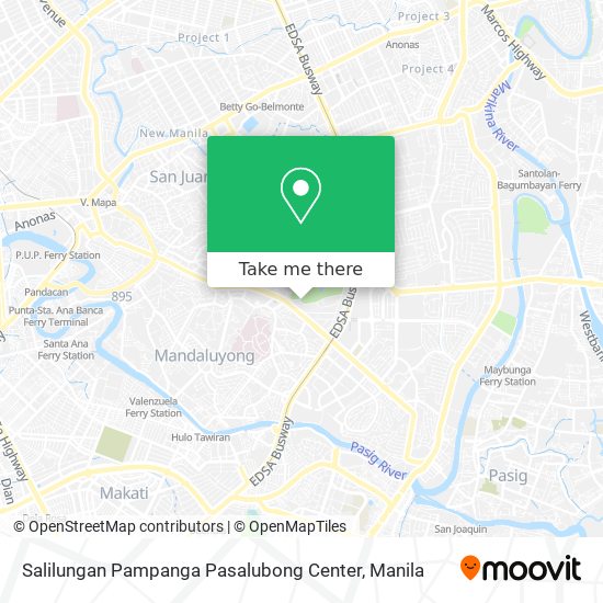 Salilungan Pampanga Pasalubong Center map
