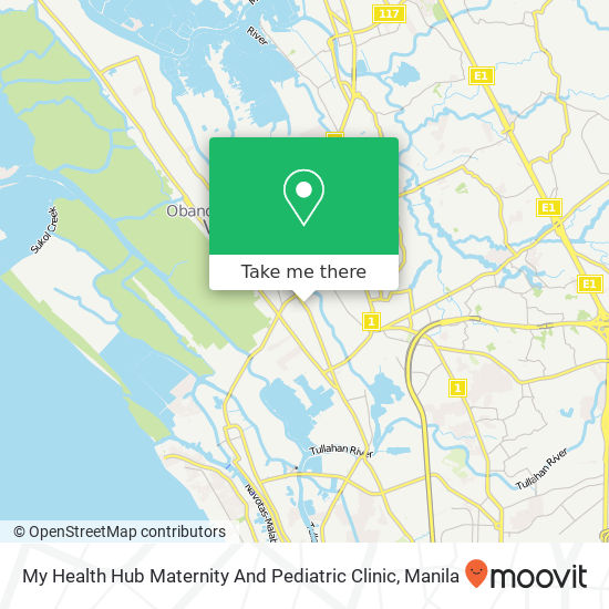 My Health Hub Maternity And Pediatric Clinic map