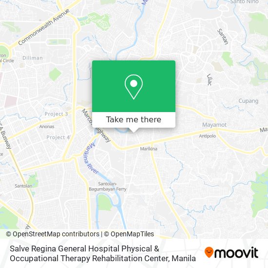 Salve Regina General Hospital Physical & Occupational Therapy Rehabilitation Center map