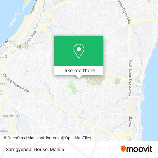 Samgyupsal House map