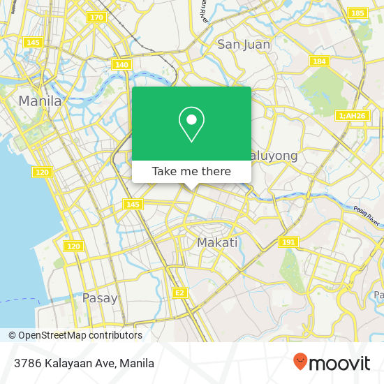3786 Kalayaan Ave map