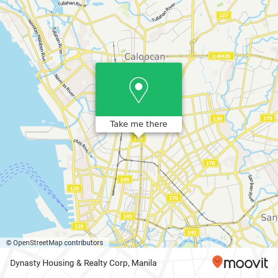 Dynasty Housing & Realty Corp map