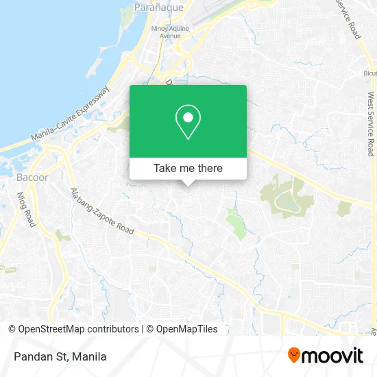 Pandan St map