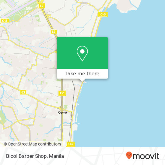 Bicol Barber Shop map