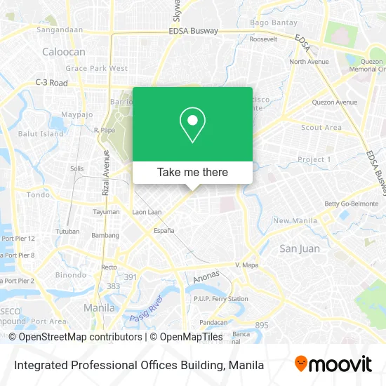 Integrated Professional Offices Building map