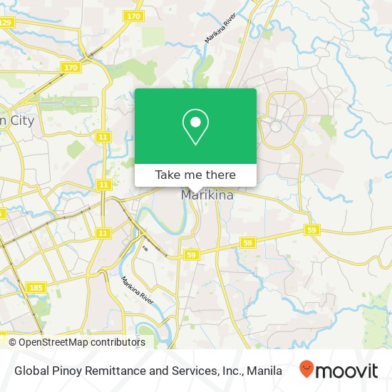 Global Pinoy Remittance and Services, Inc. map