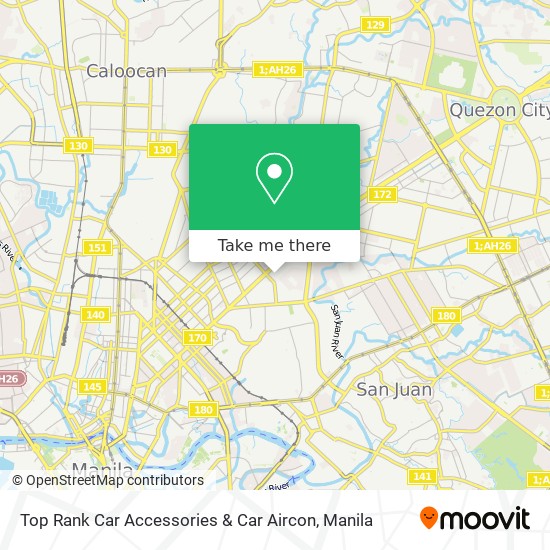 Top Rank Car Accessories & Car Aircon map