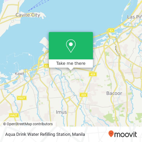 Aqua Drink Water Refilling Station map