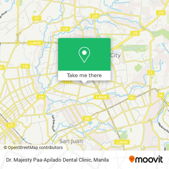 Dr. Majesty Paa-Apilado Dental Clinic map