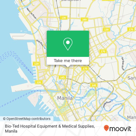 Bio-Ted Hospital Equipment & Medical Supplies map