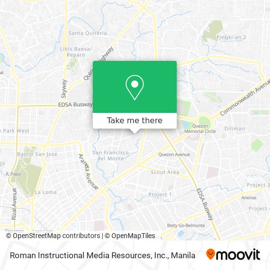 Roman Instructional Media Resources, Inc. map