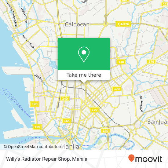 Willy's Radiator Repair Shop map