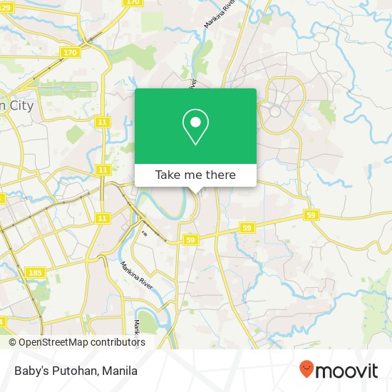 Baby's Putohan map