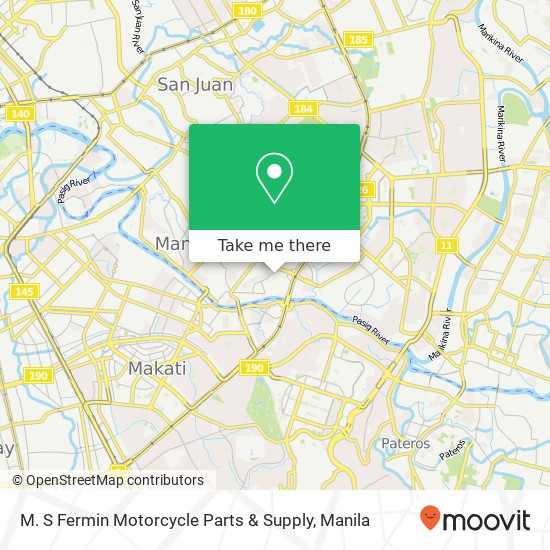 M. S Fermin Motorcycle Parts & Supply map