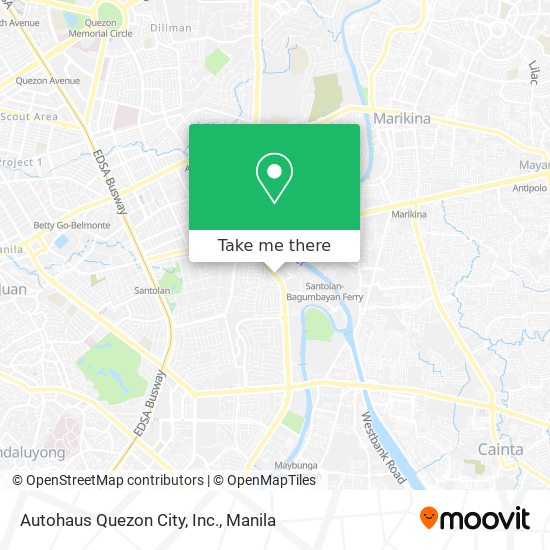 Autohaus Quezon City, Inc. map