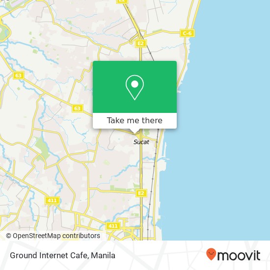 Ground Internet Cafe map