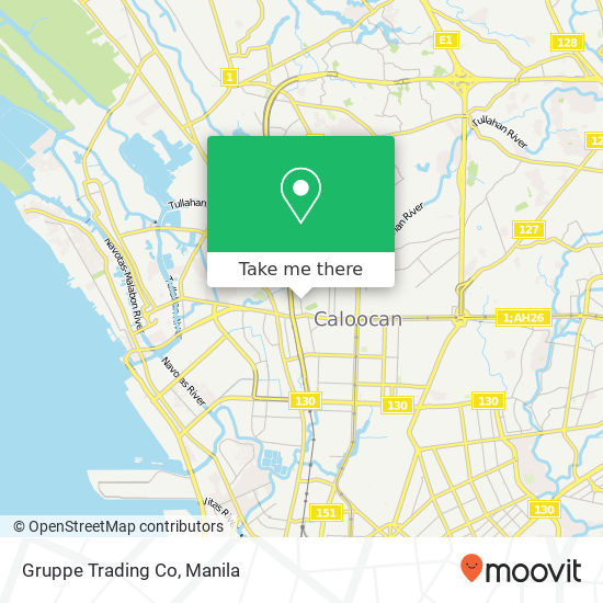 Gruppe Trading Co map