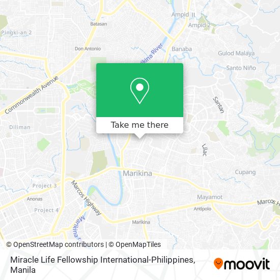 Miracle Life Fellowship International-Philippines map