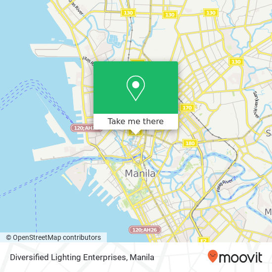 Diversified Lighting Enterprises map
