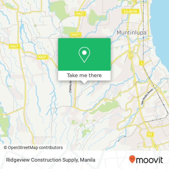 Ridgeview Construction Supply map